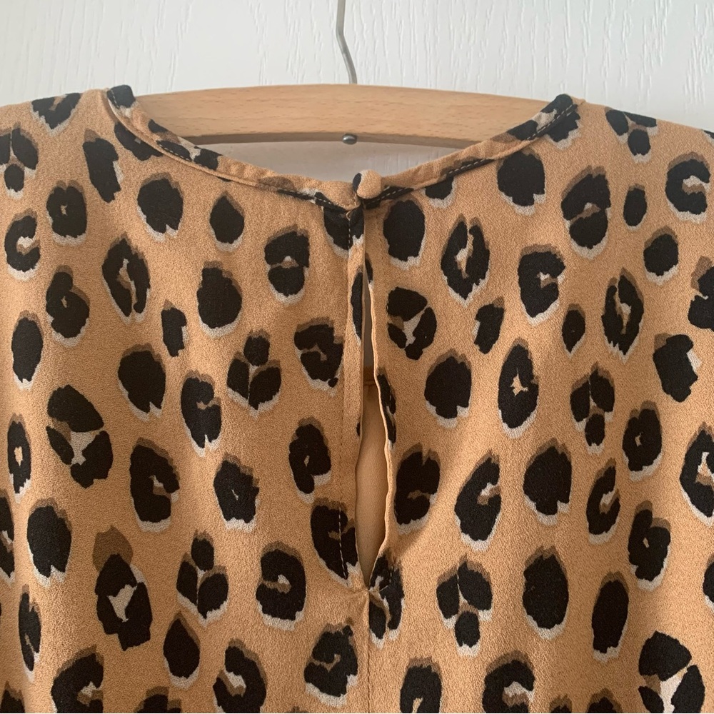 a new day leopard print long sleeve mini dress - Picture 5 of 9